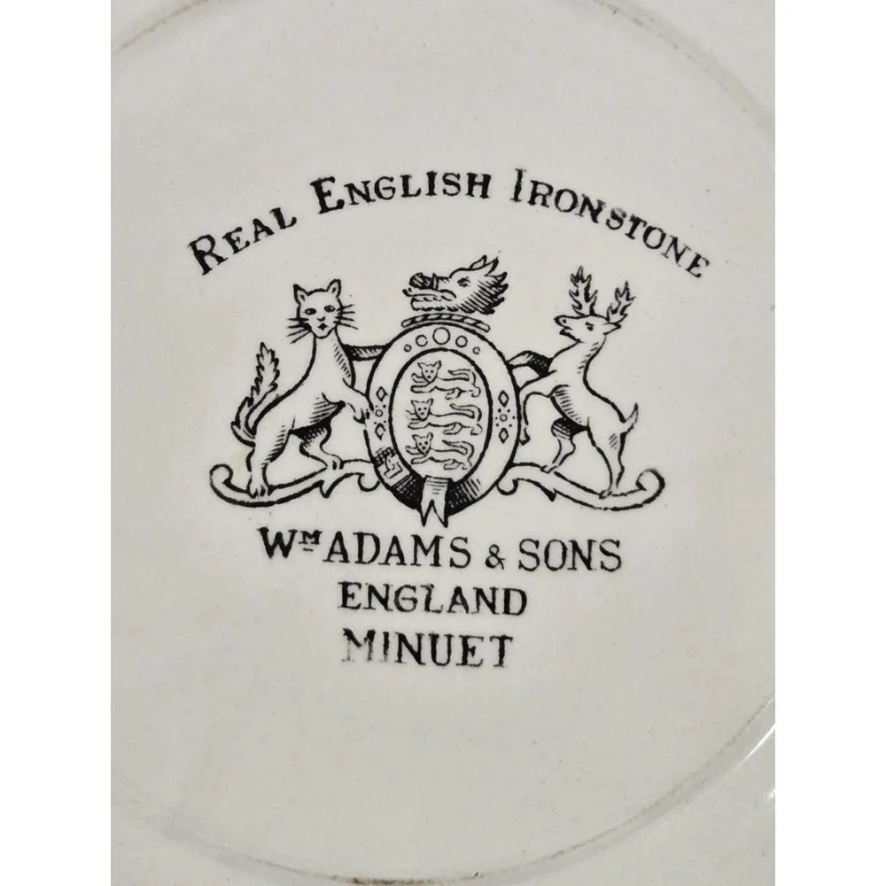 Adam's Wedgwood Black MINUET‎ 6.25 